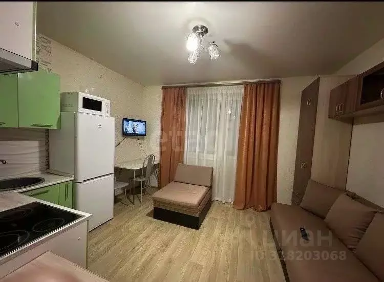 Студия Пермский край, Пермь ул. Агатовая, 36 (21.0 м) - Фото 1