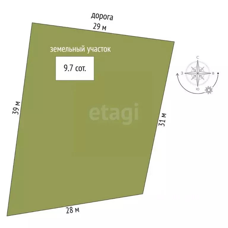 Дом в Тамбовская область, Тамбовский муниципальный округ, с. Тулиновка ... - Фото 1