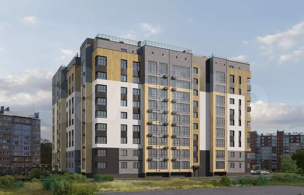 3-к. квартира, 84 м, 3/9 эт. - Фото 0