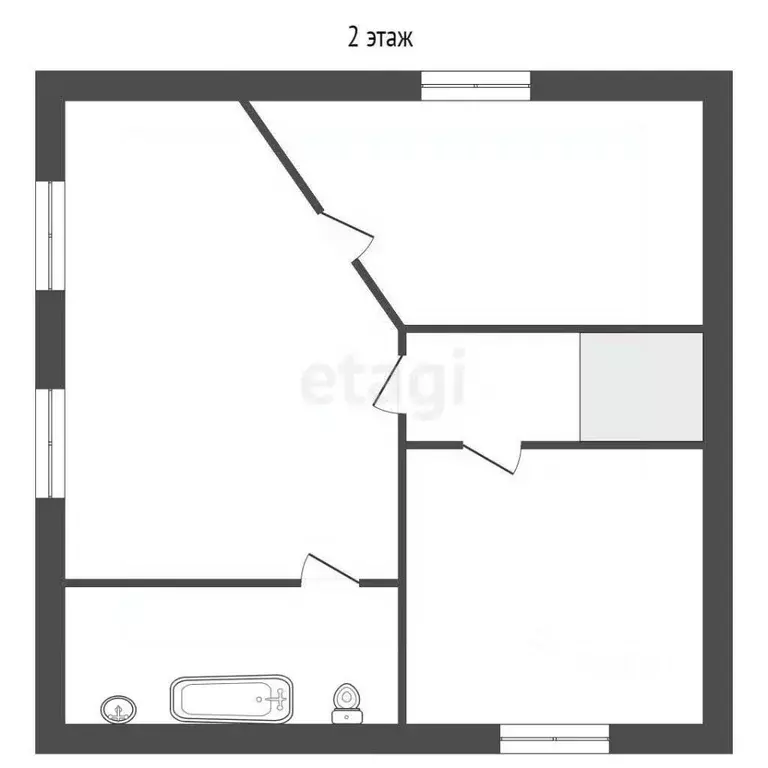 Таунхаус в Крым, Ялта муниципальный округ, Никита пгт 2-я линия, 27 ... - Фото 2