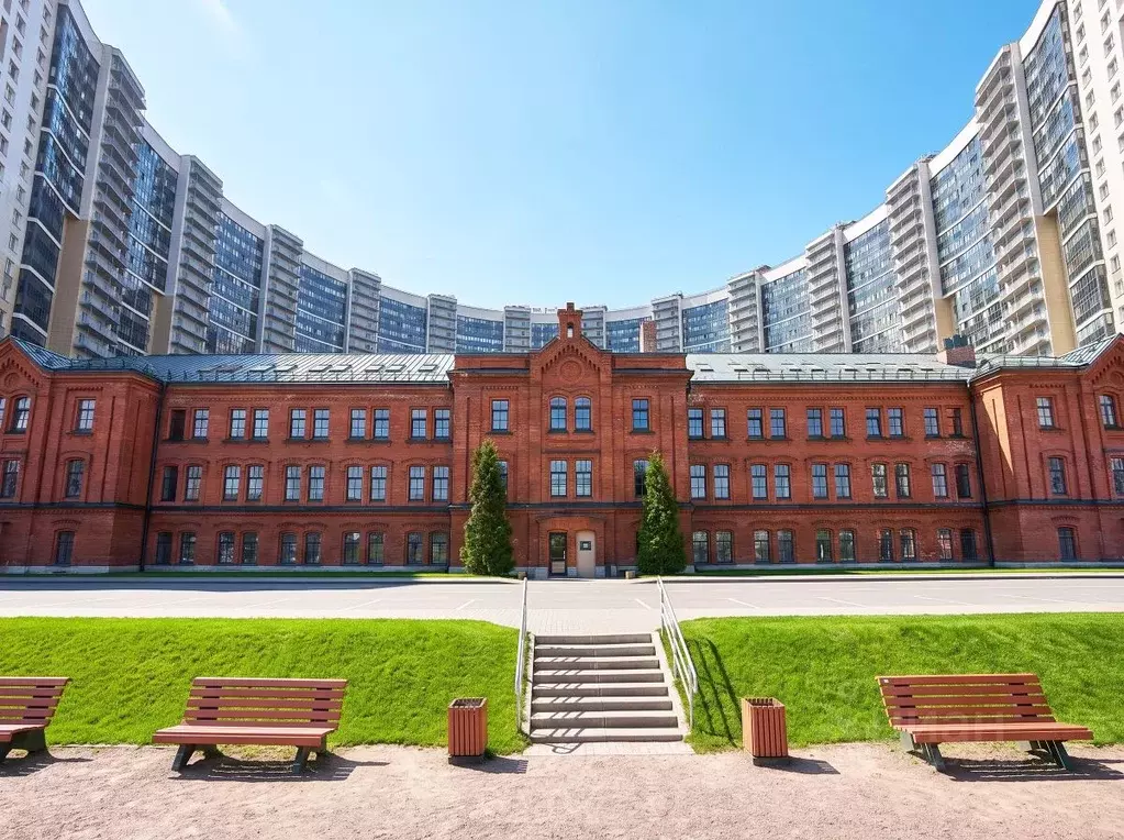Офис в Санкт-Петербург просп. Обуховской обороны, 110Б (447 м) - Фото 1