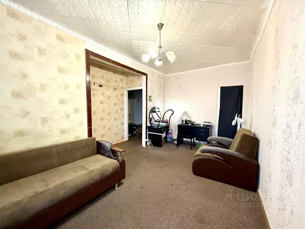 1-к кв. Омская область, Омск Городок Нефтяников мкр, ул. Андрианова, ... - Фото 2