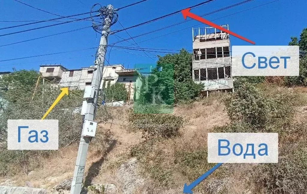 Участок в Севастополь Восход-2 садоводческое товарищество, 49 (5.45 ... - Фото 1