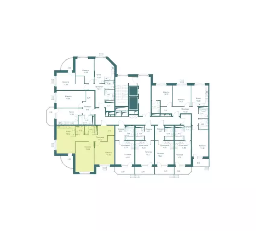3-комнатная квартира: Одинцово, Северная улица, 5к1 (82.2 м) - Фото 1