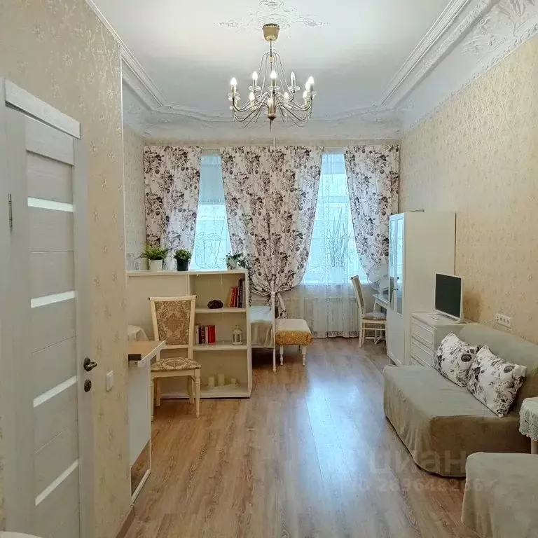 Комната Санкт-Петербург ул. Жуковского, 57 - Фото 1