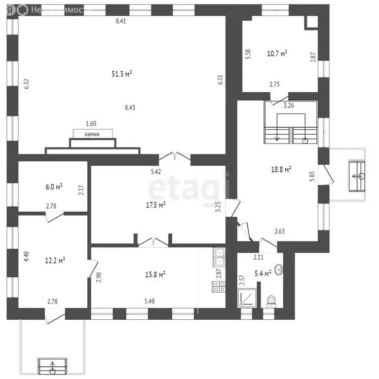 Дом в Кулеватово, Центральная улица (150 м) - Фото 1