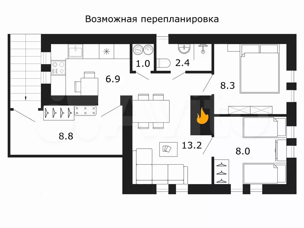 Дача 41,5 м на участке 5,4 сот. - Фото 1