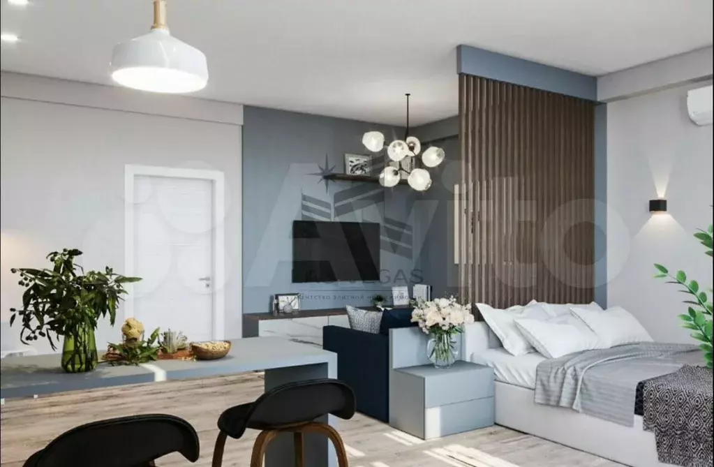 1-к. квартира, 35 м, 7/9 эт. - Фото 0