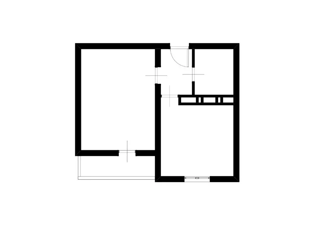 1-к кв. Воронежская область, Воронеж пер. Калашникова, 1 (37.0 м) - Фото 2
