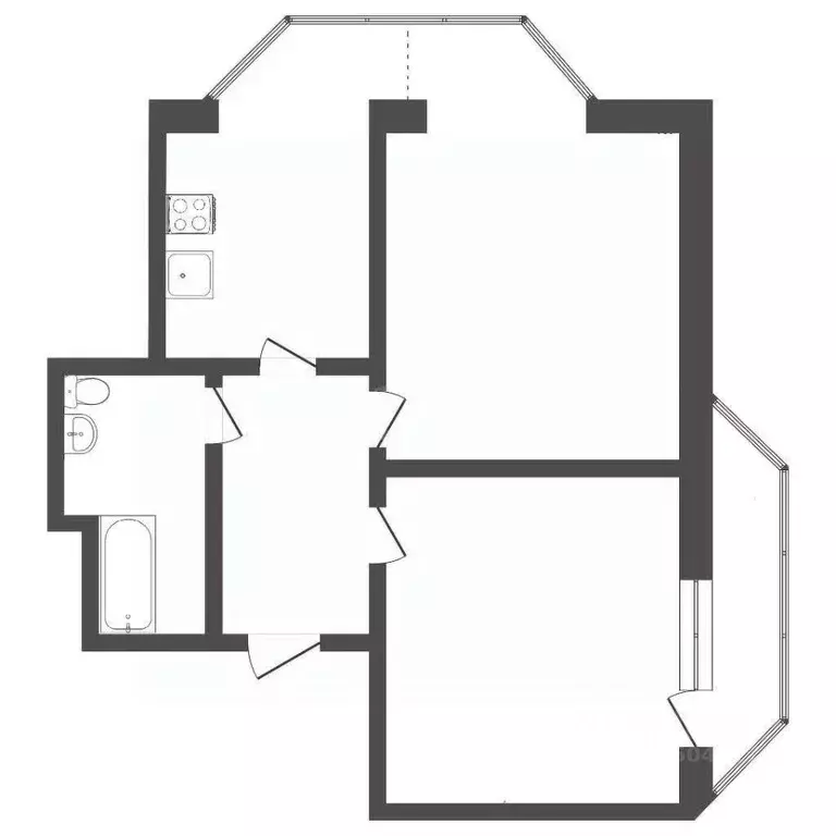 2-к кв. Севастополь ул. Хрусталева, 167В (76.9 м) - Фото 2