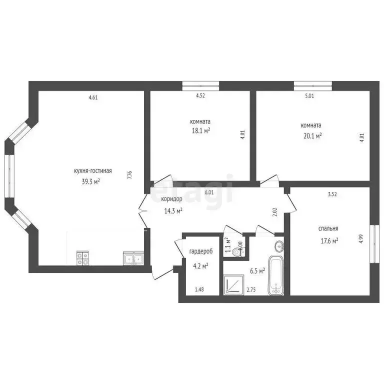 Дом в Балашиха, квартал Щитниково, 29Б (125 м) - Фото 0