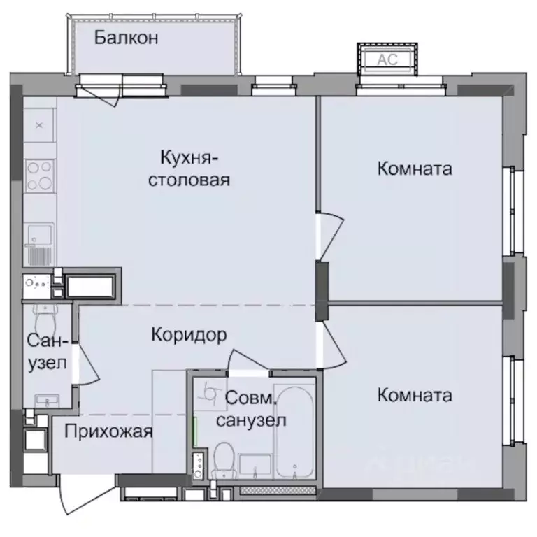 2-к кв. Удмуртия, Ижевск Северо-Западный жилрайон, 4-й мкр, Истории ... - Фото 0