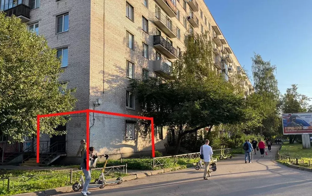 Помещение свободного назначения в Санкт-Петербург бул. Новаторов, 116 ... - Фото 2