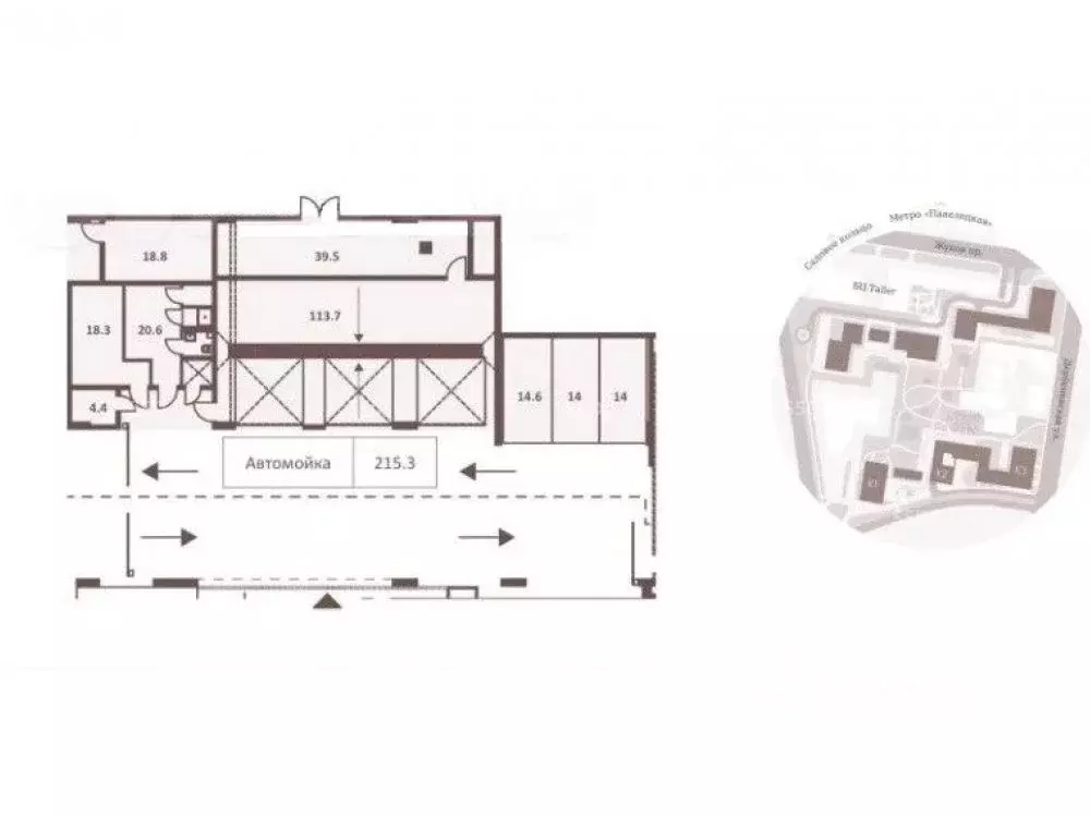 Торговая площадь в Москва Эра жилой комплекс, 2 (258 м) - Фото 2