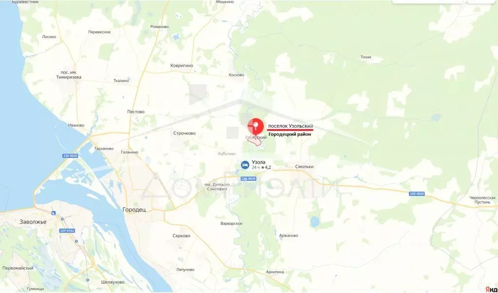 Участок в Нижегородская область, Городецкий муниципальный округ, ... - Фото 0