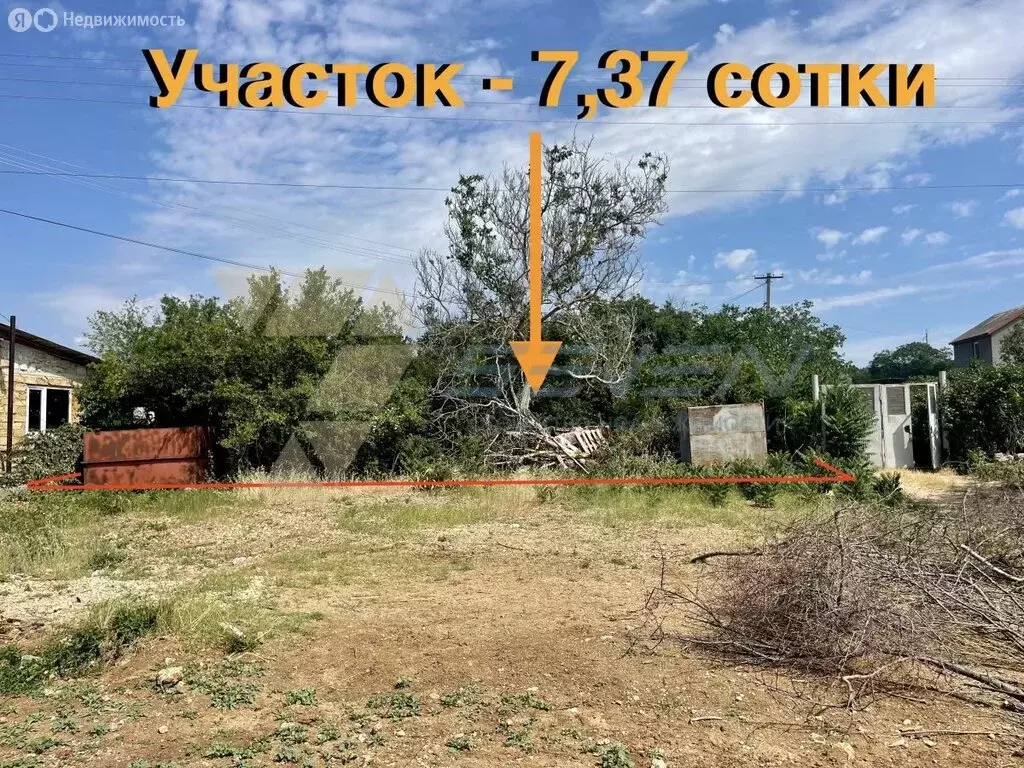 Участок в Севастополь, садоводческое товарищество Черноморец-2, 3 ... - Фото 1