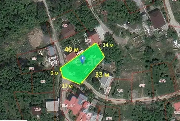 Участок в Крым, Ялта ул. Имени Умера Акмоллы Адаманова, 11 (7.2 сот.) - Фото 1