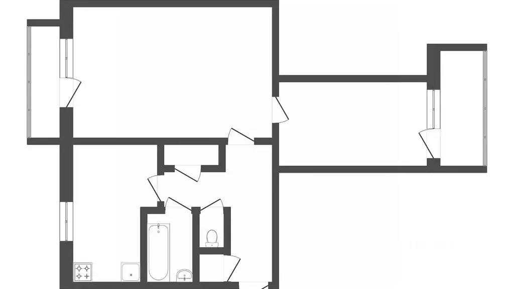 2-к кв. Тюменская область, Тюмень Антипино мкр, ул. Александра ... - Фото 1