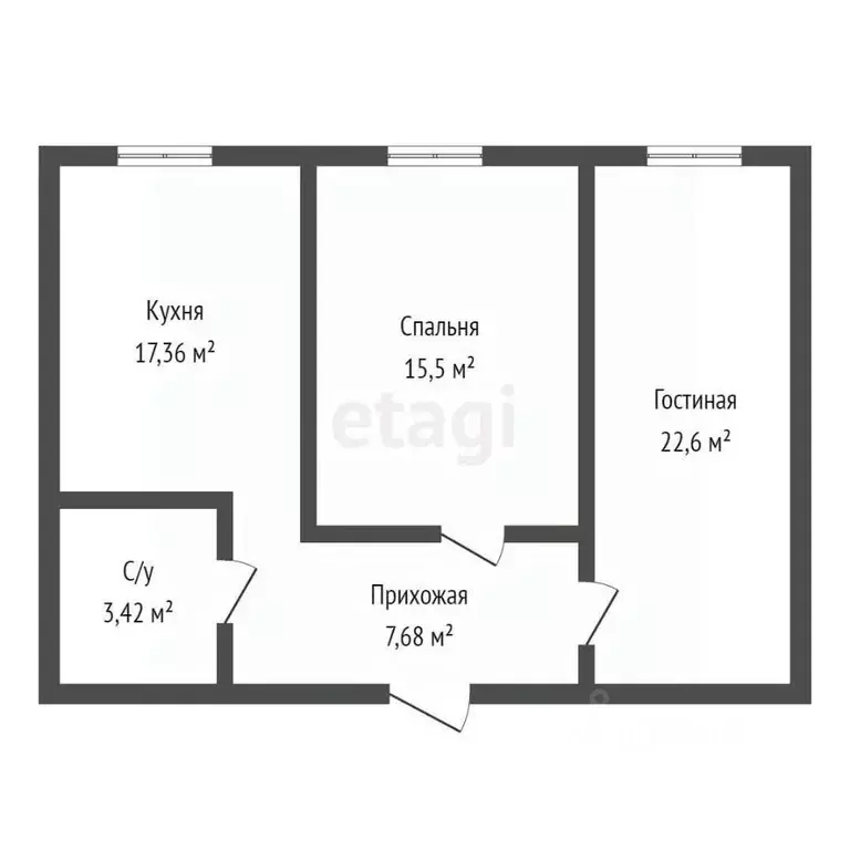 2-к кв. Дагестан, Махачкала ул. Губденская, 20 (74.0 м) - Фото 1