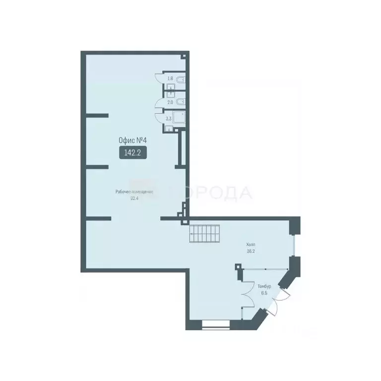 Офис в Новосибирская область, Новосибирск ул. Немировича-Данченко, ... - Фото 2