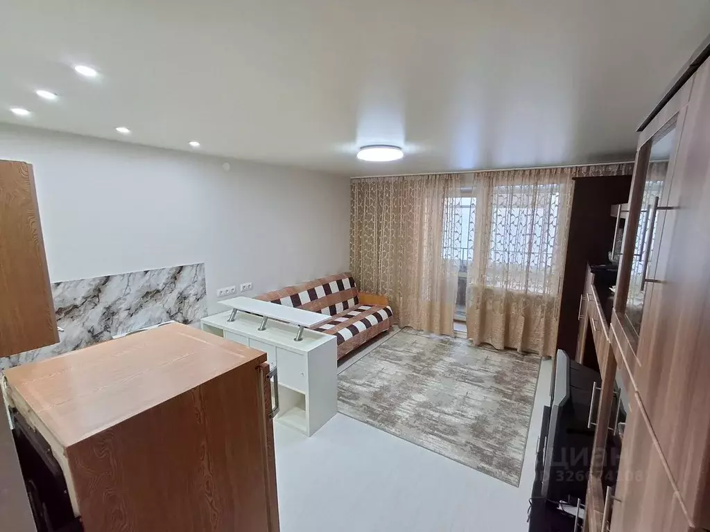 Студия Пермский край, Пермский муниципальный округ, с. Лобаново ул. ... - Фото 1