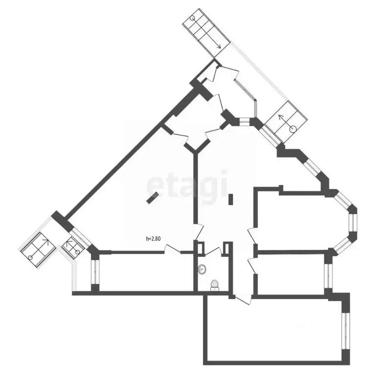 Офис в Ханты-Мансийский АО, Ханты-Мансийск Ледовая ул., 14 (182 м) - Фото 1