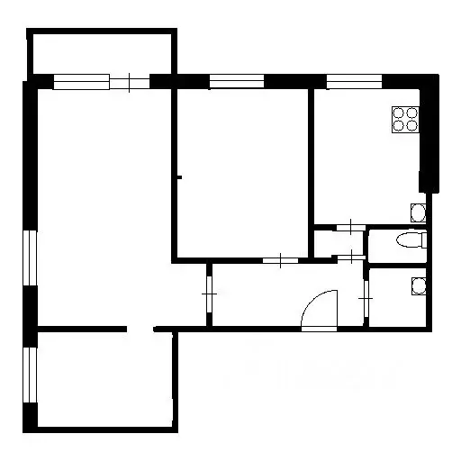 3-к кв. Башкортостан, Уфа бул. Тухвата Янаби, 69/1 (58.0 м) - Фото 2