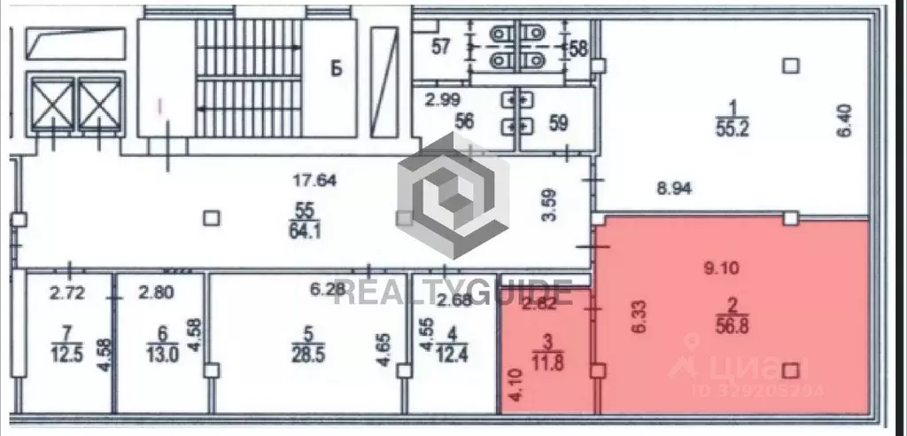 Офис в Москва просп. Вернадского, 39 (69 м) - Фото 1