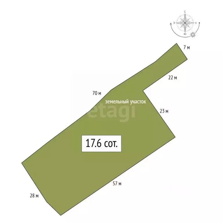 Участок в Алтай, Майминский район, пос. Дубровка Сибирская ул., 13 ... - Фото 2