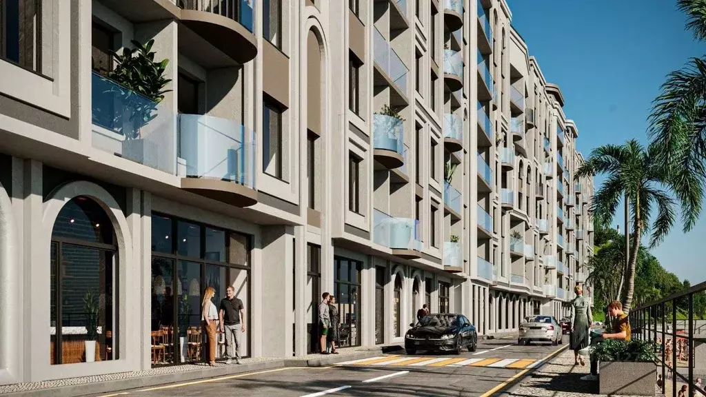 1-к кв. Крым, Алушта муниципальный округ, пос. Бондаренково  (35.99 м) - Фото 2