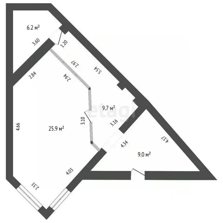 Офис в Тюменская область, Тюмень ул. Малыгина, 4 (26 м) - Фото 2