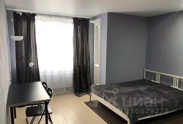 Студия Башкортостан, Уфа Дема жилрайон, Экогород Яркий мкр, наб. ... - Фото 1