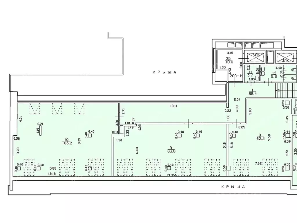 Офис в Санкт-Петербург ул. Большая Зеленина, 24 (410 м) - Фото 2