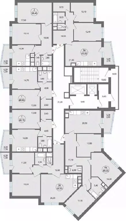 3-к кв. Липецкая область, Липецк ул. Ф.С. Игнатьева, 33к2 (72.4 м) - Фото 1