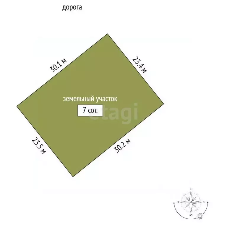 Участок в Ленинградская область, Гатчинский муниципальный округ, пос. ... - Фото 2