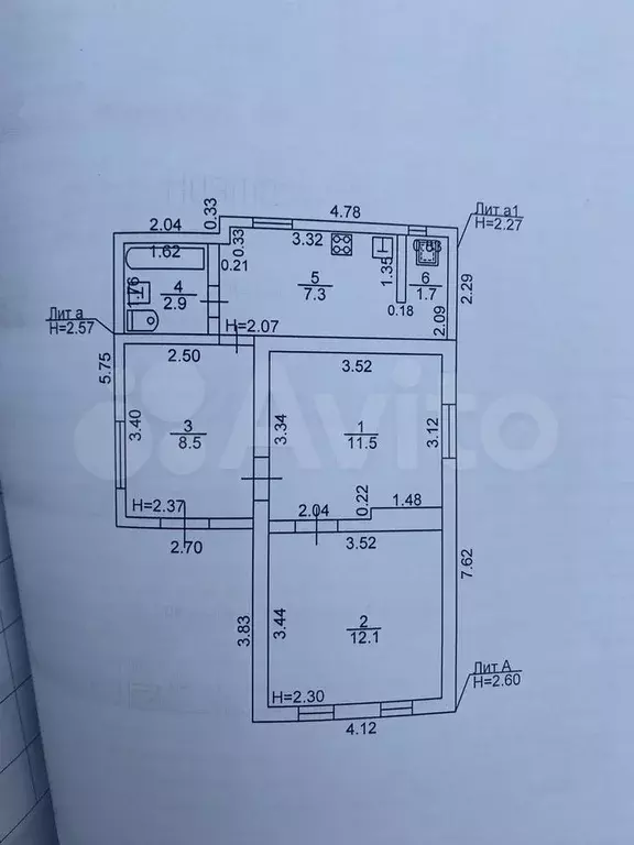 Дом 47,5 м на участке 5,3 сот. - Фото 0