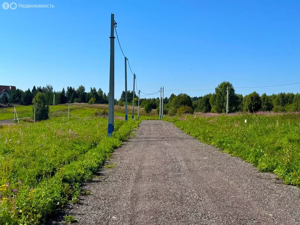 Участок в Московская область, городской округ Чехов, коттеджный ... - Фото 1