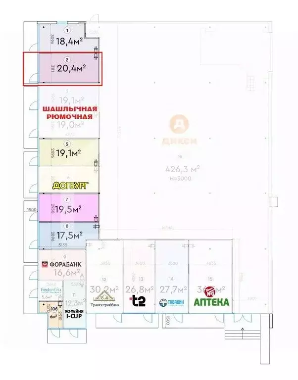 Помещение свободного назначения в Москва Шипиловский проезд, 39К3 (20 ... - Фото 2