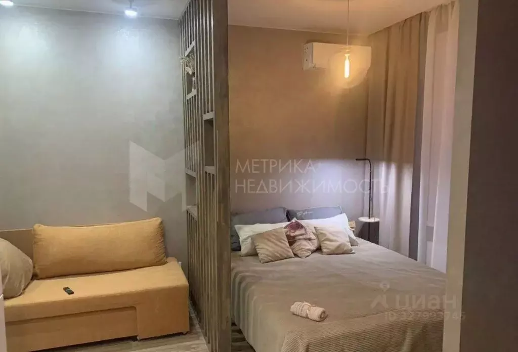 Студия Тюменская область, Тюмень ул. Газопромысловая, 1к2 (28.0 м) - Фото 1