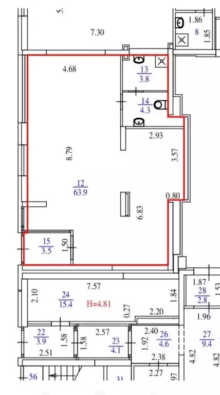 Торговая площадь в Свердловская область, Екатеринбург ул. Владимира ... - Фото 2