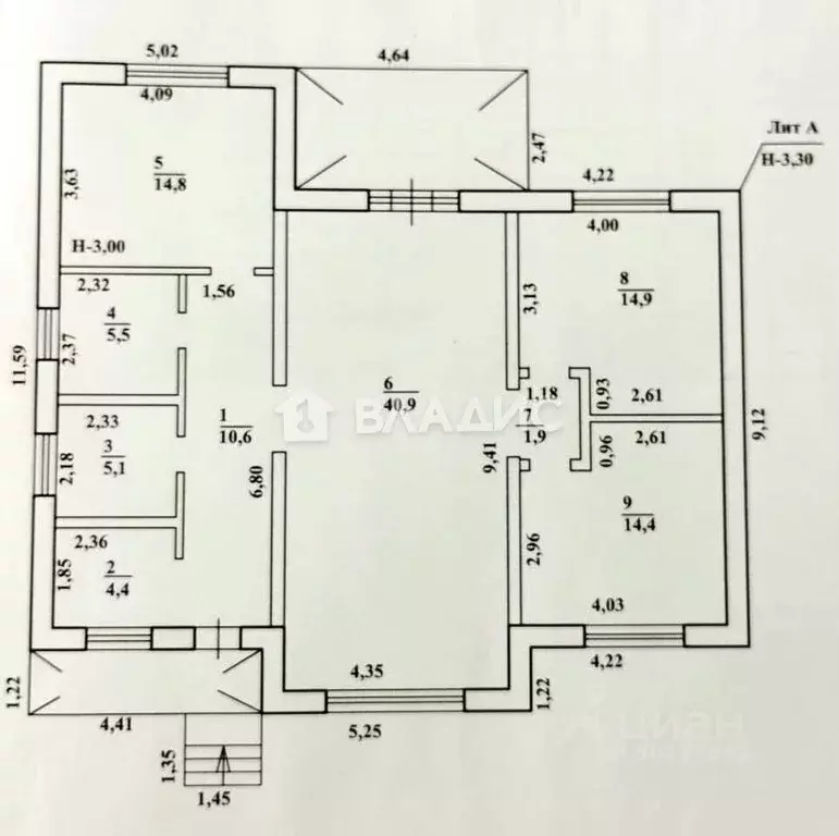 Дом в Башкортостан, Стерлитамакский район, Казадаевский сельсовет, с. ... - Фото 2