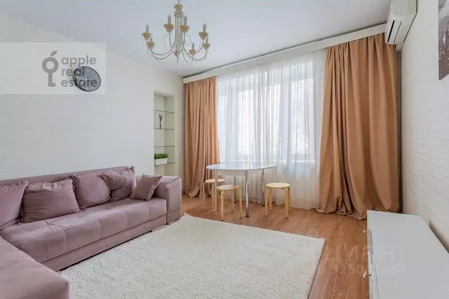 3-к кв. Москва Фрунзенская наб., 2/1 (67.0 м) - Фото 1