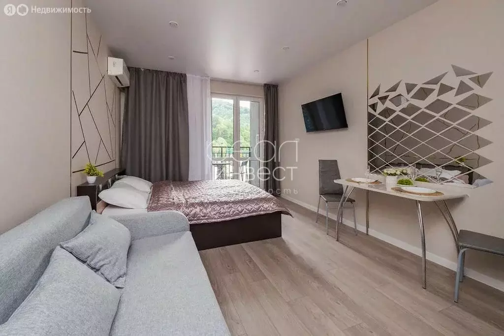 1-комнатная квартира: Сочи, улица Искры, 88к8 (27.5 м) - Фото 1