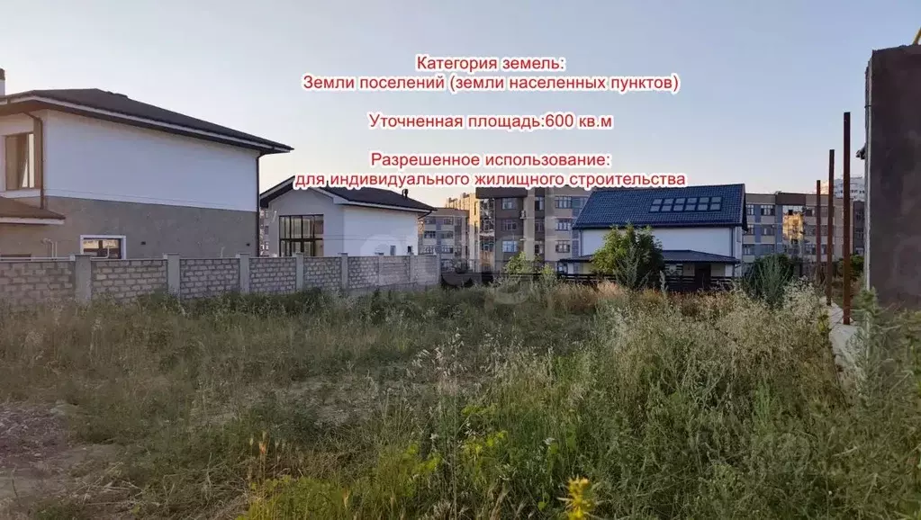 Участок в Краснодарский край, Анапа ул. Генерала Самарина, 17 (6.0 ... - Фото 2