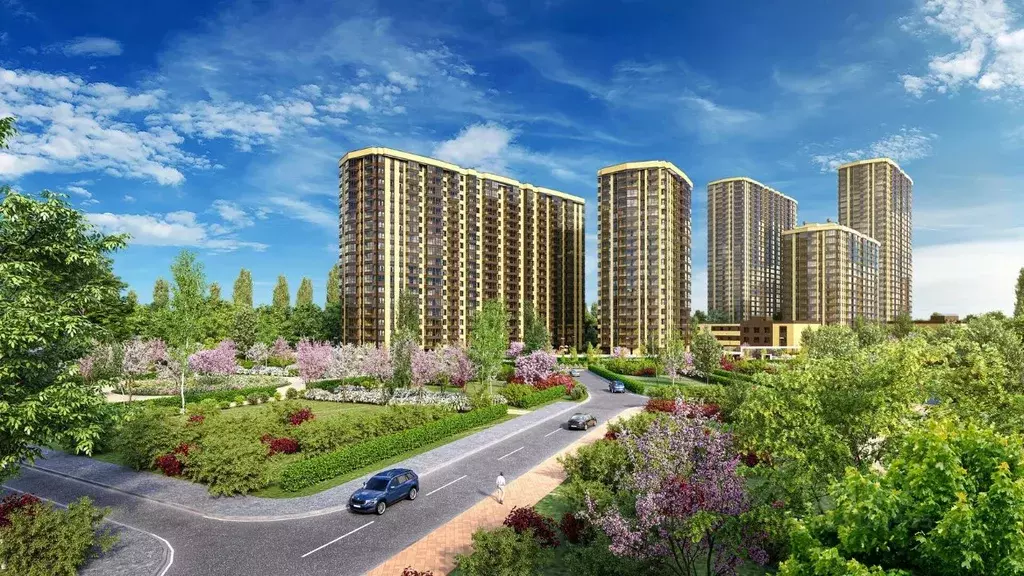 2-к кв. Ростовская область, Ростов-на-Дону Донской Арбат 2 жилой ... - Фото 1