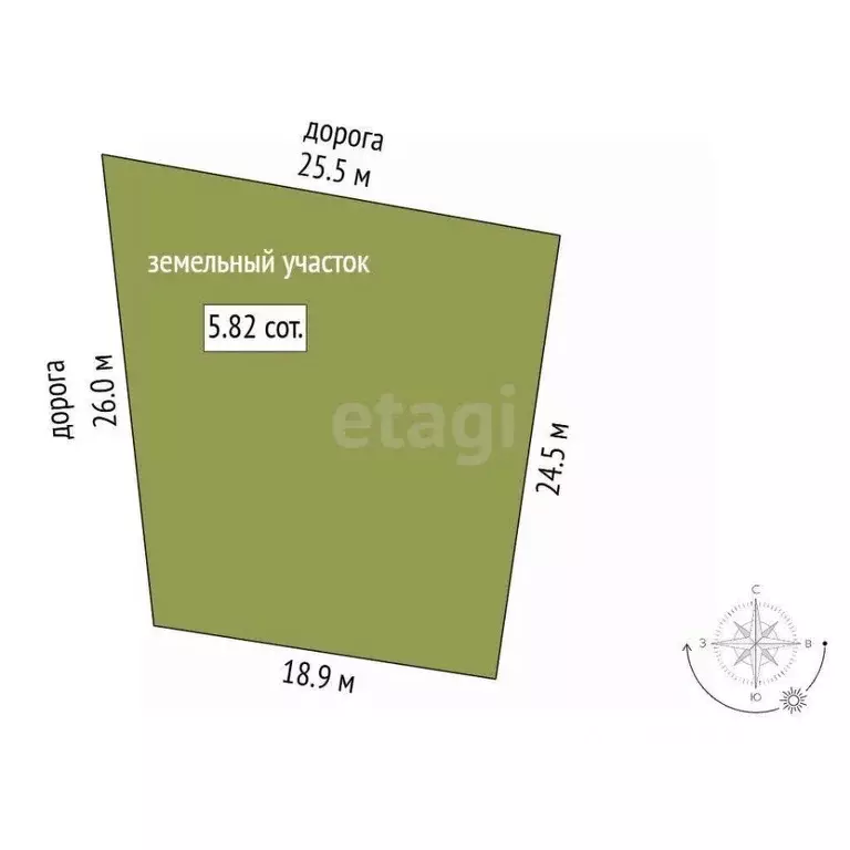 Участок в Ростовская область, Аксайский район, Щепкинское с/пос, пос. ... - Фото 1