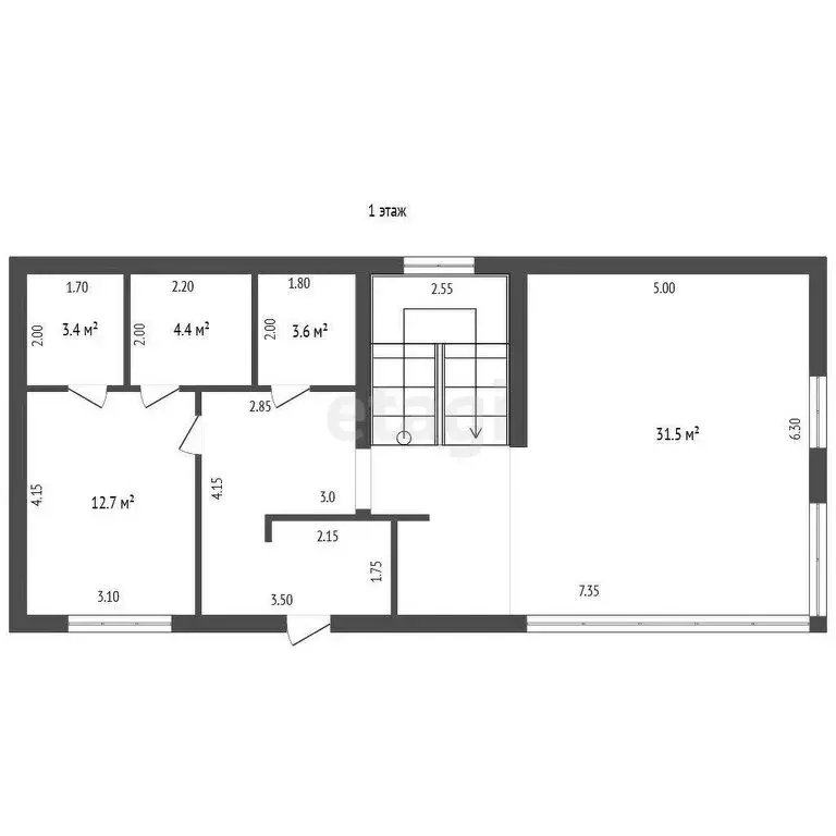 Дом в Севастополь, улица Героев Бреста (243.1 м) - Фото 1