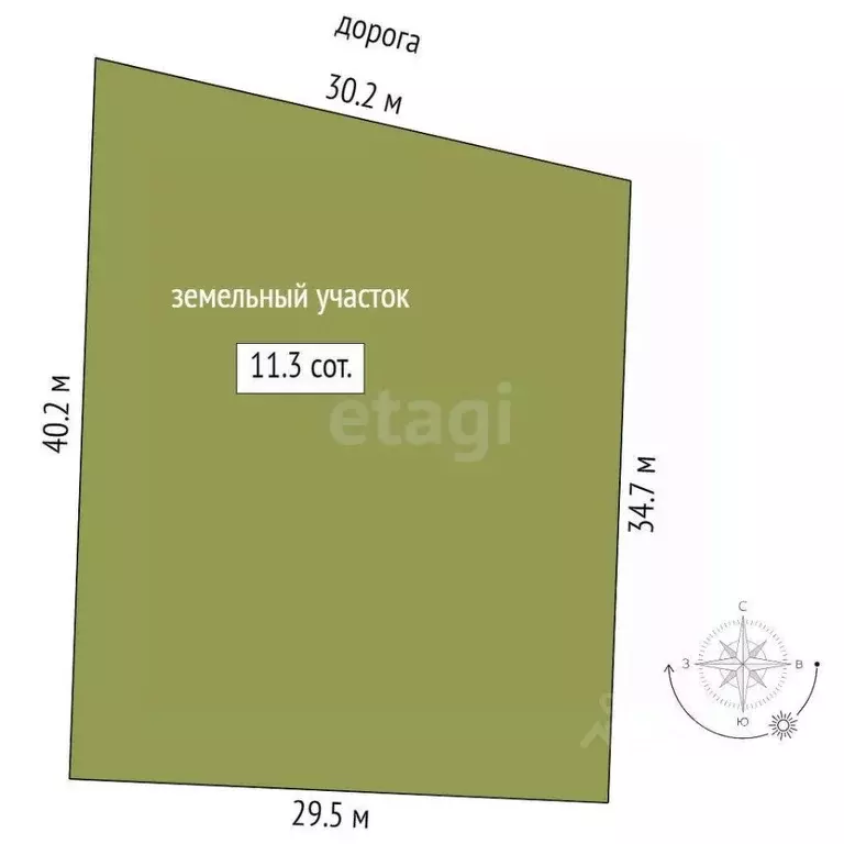 Участок в Тюменская область, Тюмень Царево садовое товарищество,  ... - Фото 1