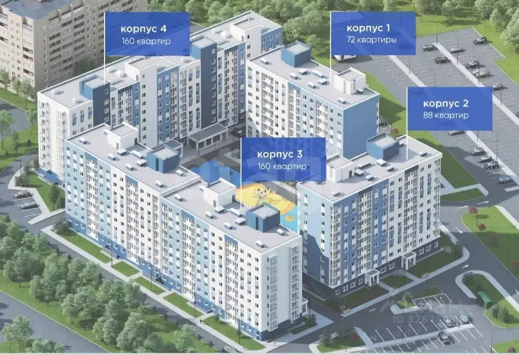 2-к кв. Пермский край, Пермь пос. Новые Ляды, Трактовая ул., 25 (60.8 ... - Фото 1