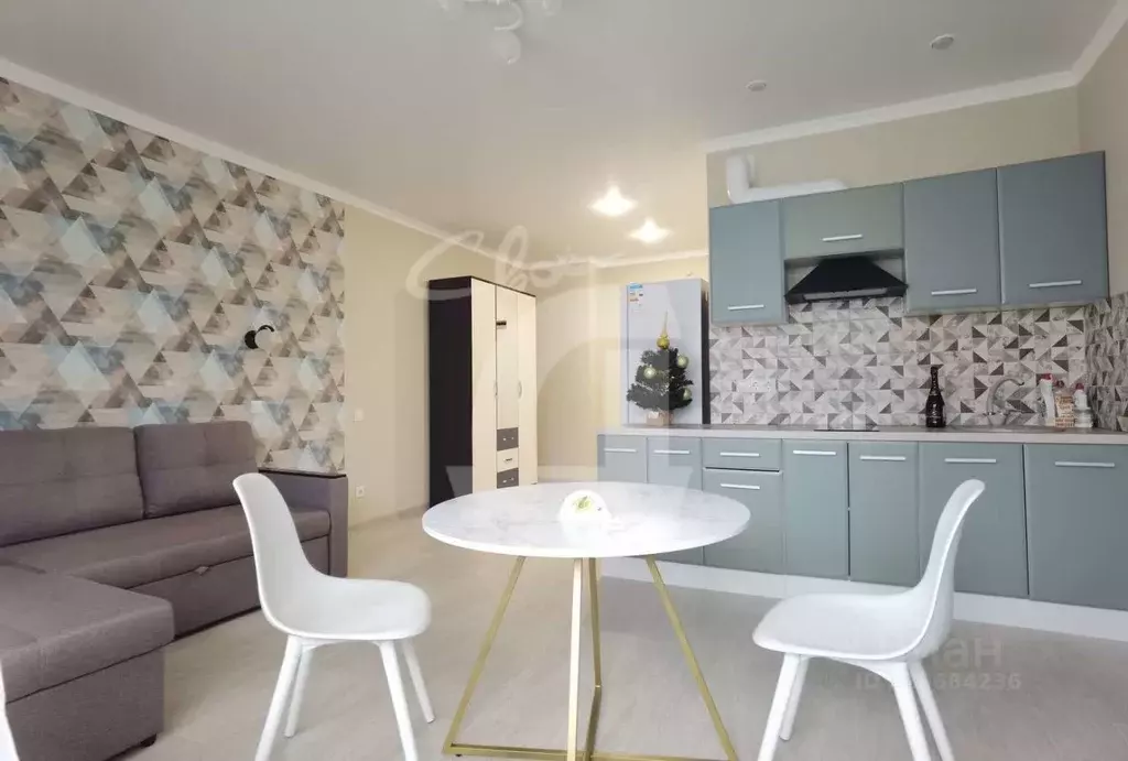 Студия Краснодарский край, Краснодар ул. Красных Партизан, 1/4к8 (32.0 ... - Фото 1